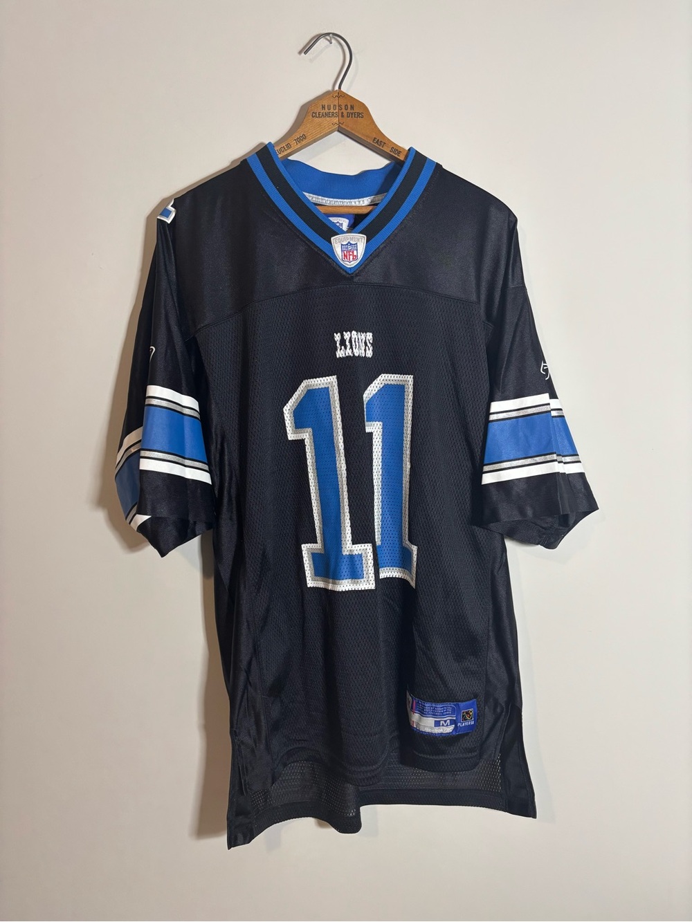 Vintage Reebok Detroit Lions Roy Williams Jersey On Field M